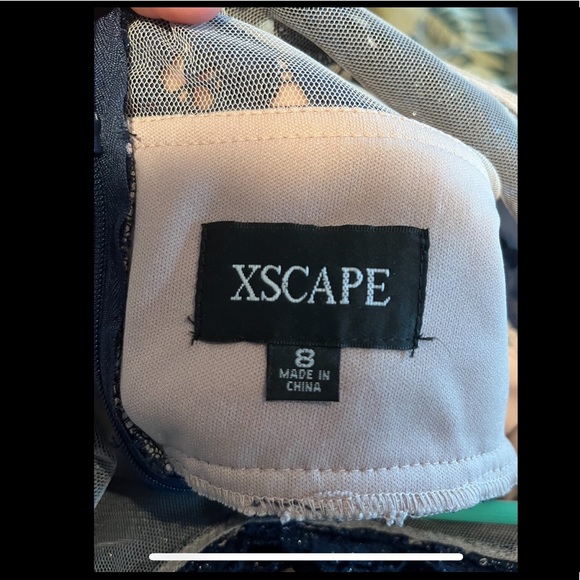 Formal Navy Dress - Picture 3 of 4